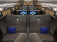 ANA The Room FX forward view of the cabin with a focus on center pairs
